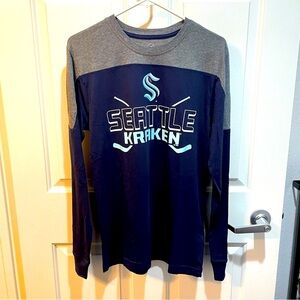 NWT Seattle Kraken NHL Long Sleeve Men’s T-Shirt